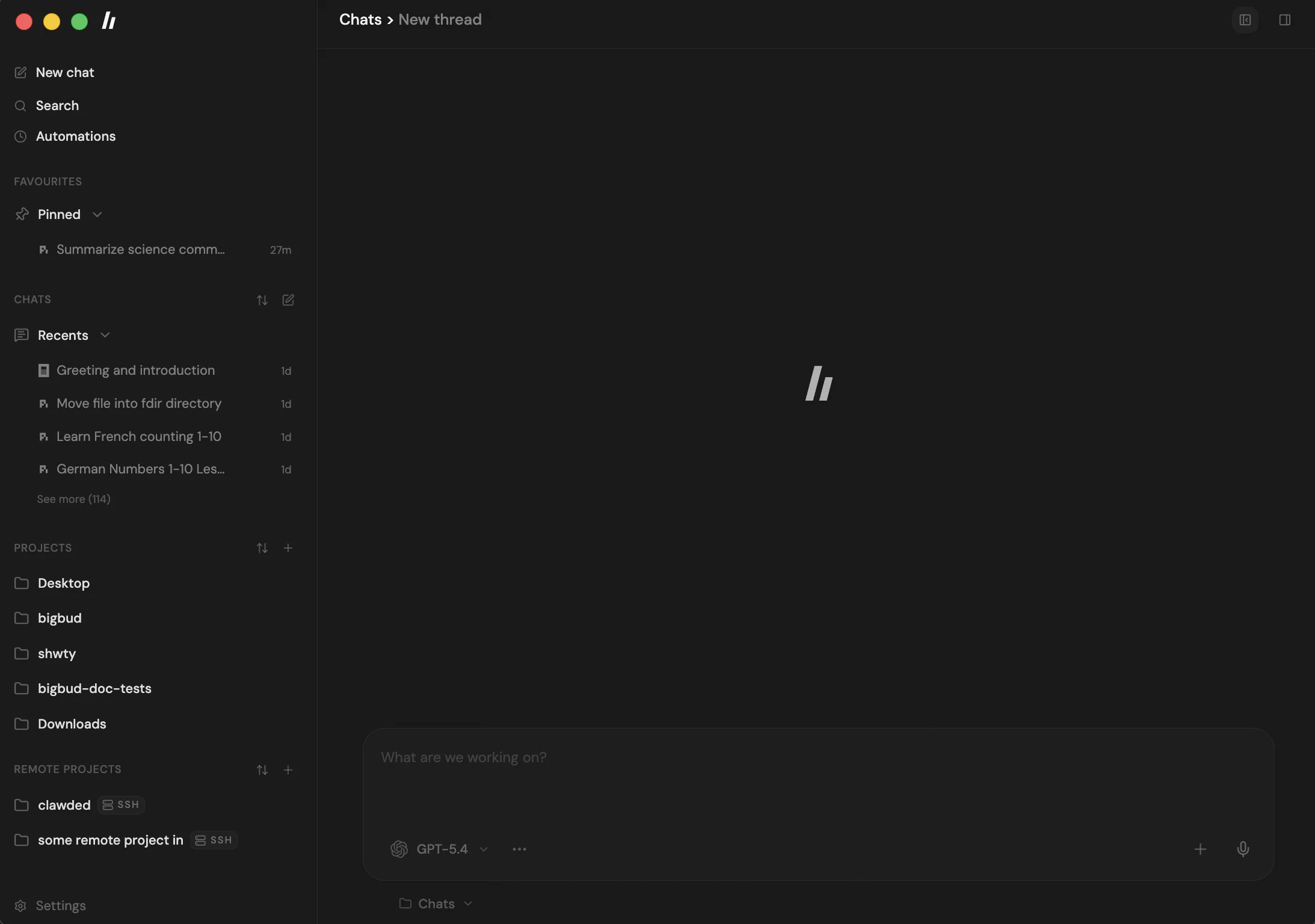 Everything you're working on, in one place.